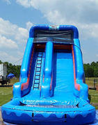18ft Wet Super Blue Slide w/ Splash Pool *NEW 2015* 18ft Wet Super Blue Slide w/ Splash Pool *NEW 2015*