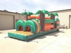 26ft Safari Dual Lane Obstacle Course 26ft Safari Dual Lane Obstacle Course