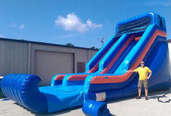18ft Dry Super Blue Slide 18ft Dry Super Blue Slide