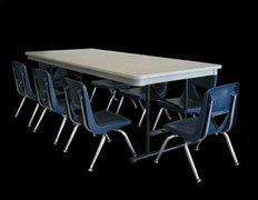 (1)Pre-School Table(8)Chair Package (1)Pre-School Table(8)Chair Package
