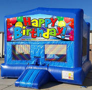 CPU - Happy Birthday Balloons Blue Funhouse 15ft x15ft CPU - Happy Birthday Balloons Blue Funhouse 15ft x15ft