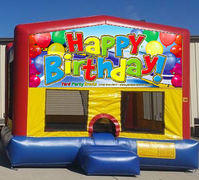 CPU - Happy Birthday Balloons Colorful Funhouse 15ft x 15ft CPU - Happy Birthday Balloons Colorful Funhouse 15ft x 15ft