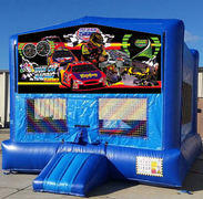 CPU - Racing Blue Funhouse 15ft x15ft CPU - Racing Blue Funhouse 15ft x15ft