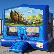 Noah's Ark Blue Funhouse 15ft x15ft Noah's Ark Blue Funhouse 15ft x15ft