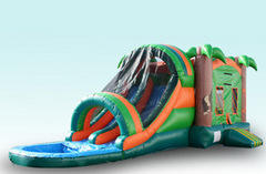 Tropical Jump/Dual Slide & Splash WET Combo Tropical Jump/Dual Slide & Splash WET Combo